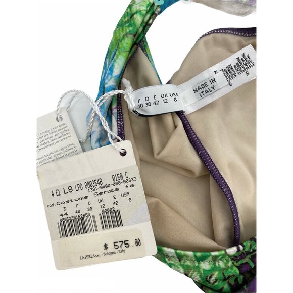 La Perla Python BEYONCE Instyle Gorgeous Sequin One Piece Swim Suit US 8 NWT - Picture 4 of 12